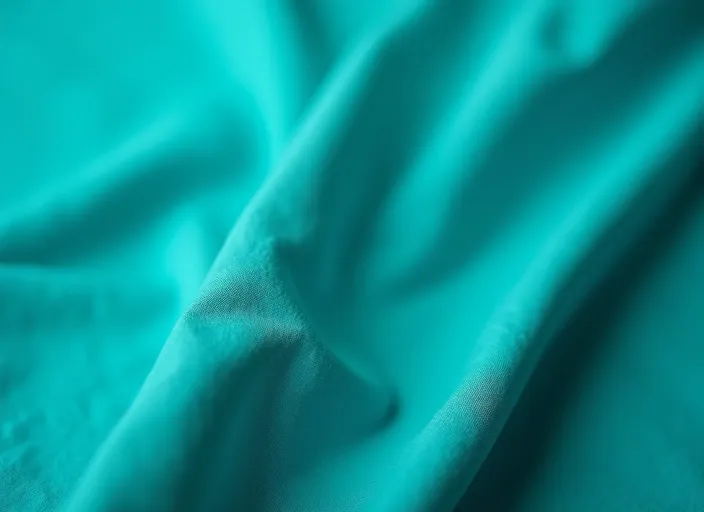 Poly-cotton medical scrubs specified for commercial laundry