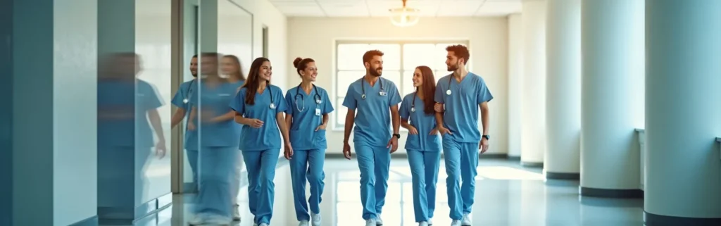 Unisex medical scrubs issued as circulating ward stock