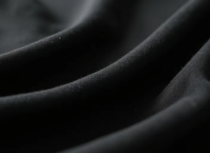Deep black scrubs specified for dye quality and low fade