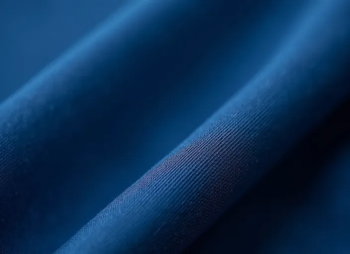 Poly-spandex stretch scrubs in navy blue