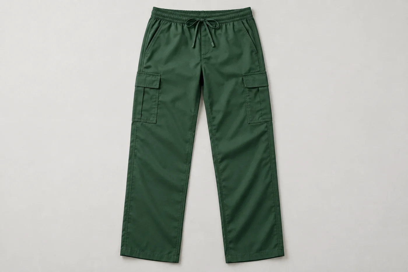 Men’s hunter green cargo scrub pants