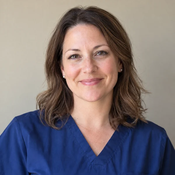 Fictional sample portrait of Sarah Mitchell